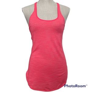 Lululemon Tank Top Pink Stripe Size 2